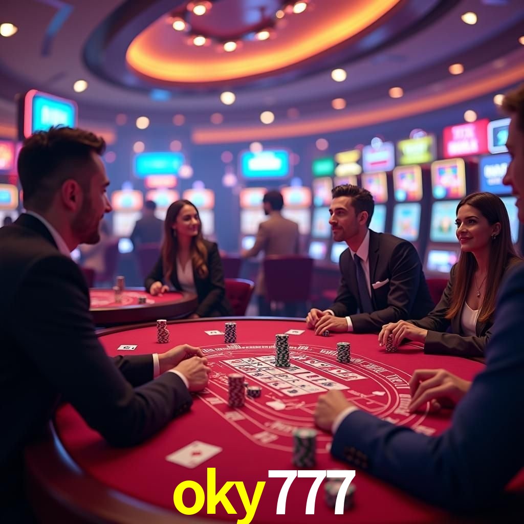 Mesa de Blackjack oky777